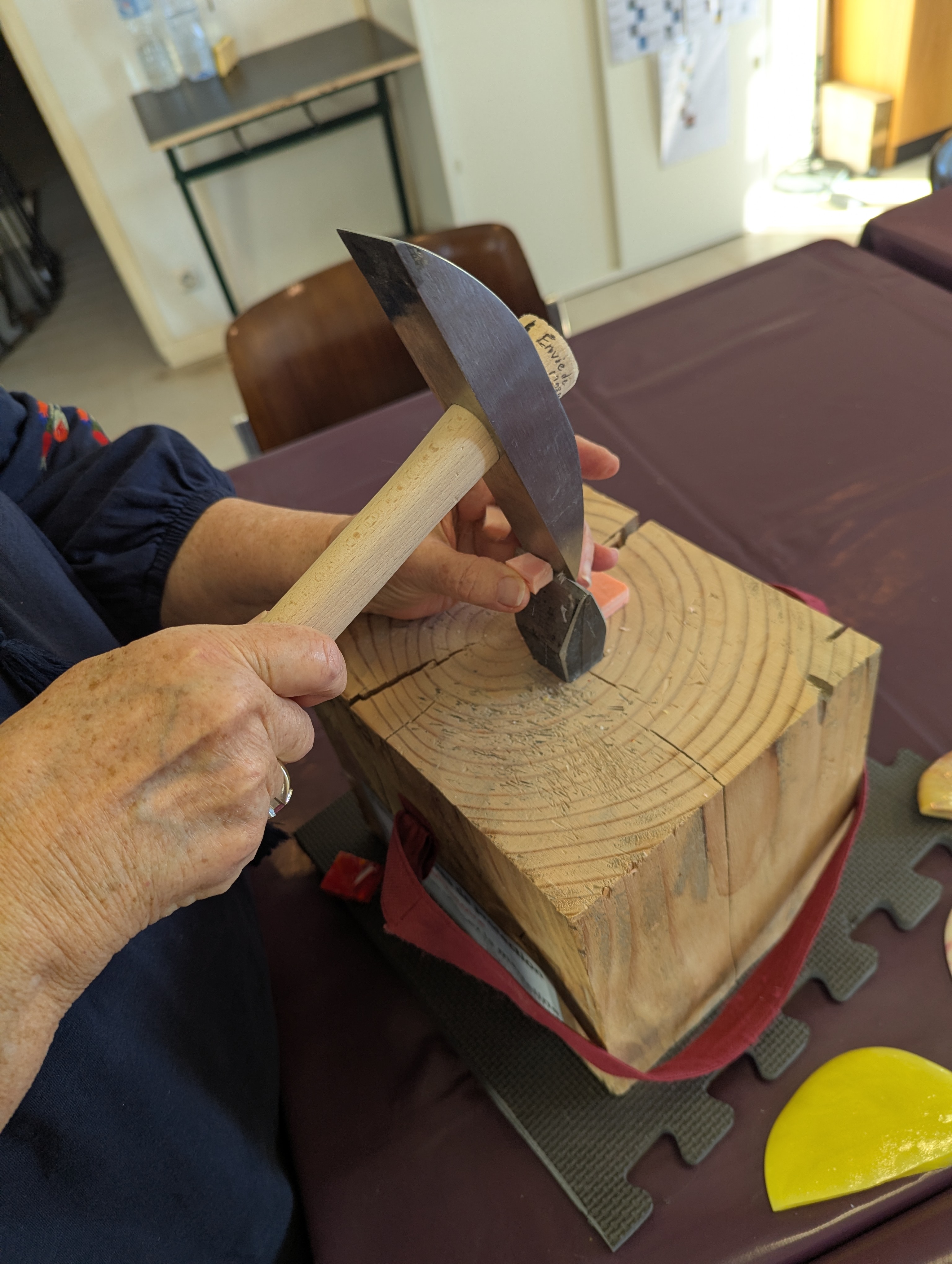 Coupe à la marteline