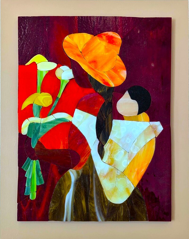 La vendeuse d'arums - Joëlle Michel